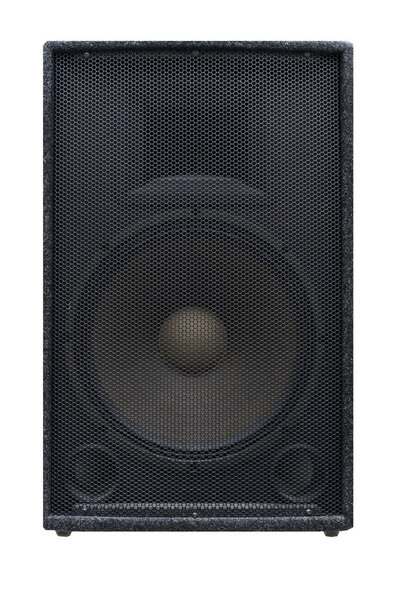 Speaker sound isolate. Sound music system hi-fi. Audio stereo bass monitor. High quality photo