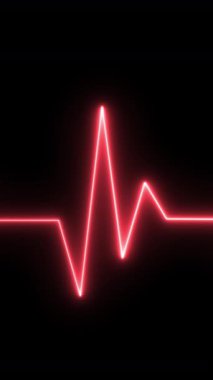 Neon kalp atışı dikey arkaplan. Yüksek kaliteli FullHD görüntüler