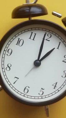 Alarm arkaplanı. Sabah teslim saati konsepti. Yüksek kaliteli FullHD görüntüler