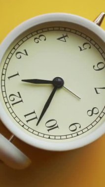 Alarm arkaplanı. Sabah teslim saati konsepti. Yüksek kaliteli FullHD görüntüler