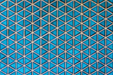 Mavi seramik seramik zemin. Mutfak ya da banyoyu dekore etmek için mavi seramik fayanslar. Yüksek kalite fotoğraf