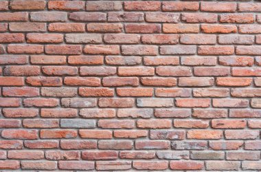 Eski tuğla duvar arka planı. Eski grunge tuğla işi. Yüksek kalite fotoğraf