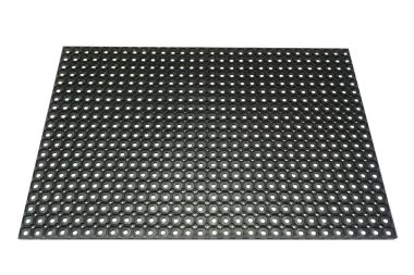 Ağır Görevli Lastik Yüzük Mat, Beyaz Arkaplanda İzole Edildi. Yüksek kalite fotoğraf