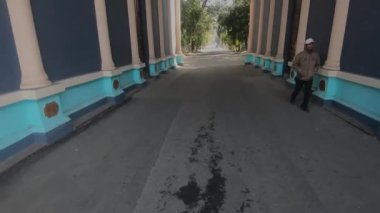 Manipur, Imphal 'deki Kangla Kalesi' nin iç manzarası.