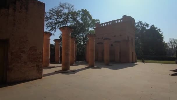 Храм Шри Говиндаджи Импхале Манипур Индия — стоковое видео