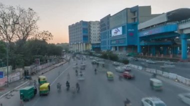 Delhi Trafik Zamanlaması - Gece Trafiği Zamanlaması