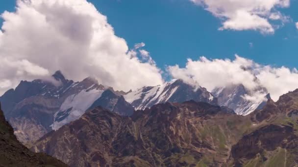 Timelapse Suru Valley Kargil Ladakh Índia — Vídeo de Stock