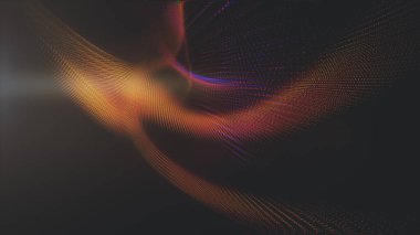 Abstract VHS retro motion loop background. Colorful stylized Vj loop. 80's disco party.