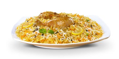 Sıcak ve Baharatlı Tavuk Biryani, Pakistan 'ın en ünlü yiyeceğidir.
