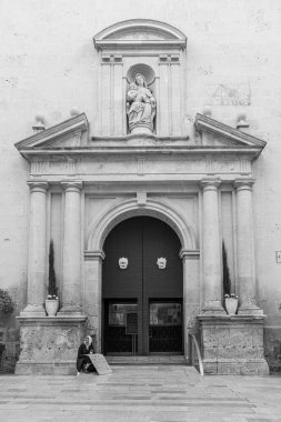 Beggar Woman Sitting Outside Church  Powerful Emotional Street Photography