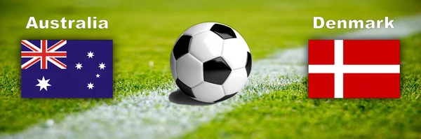 Футбольный Мяч 2022 Мбаппе Против Депортиво — стоковое фото