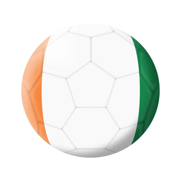 Wybrzeże Kości Słoniowej Wybrzeże Kości Słoniowej Piłka Nożna Piłka Nożna — Zdjęcie stockowe