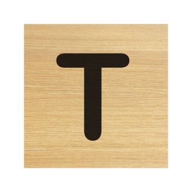 Kesme yolu beyaz üzerine büyük bir tahta blok