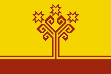 Chuvashia Chuvash Cumhuriyeti bayrak geçmişi