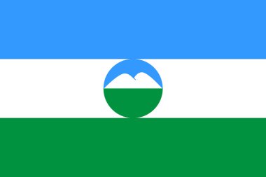 Kabardino-Balkaria Rusya Federasyonu bayrağı geçmişi