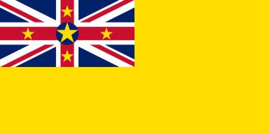 Niue Yeni Zelanda bayrak arkaplanı