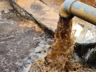 Atık su arıtma göleti havalanan atık su arıtma göletleri