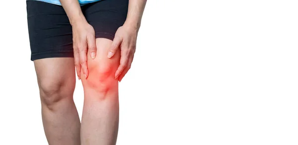 Tulang Osteoartritis Peradangan Lutut Penyakit Radang Sendi Lutut — Stok Foto