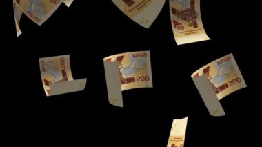 Düşen 500 CFA Fract Para Banknotu