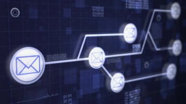 Canlandırılmış E- posta Paylaşımı Konsepti