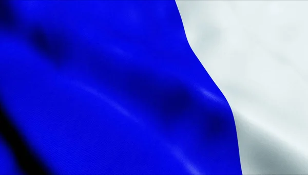 Ілюстрація Махаючого Міського Прапора Чехії Стод — стокове фото