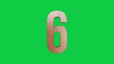6 Numara 'nın 3 boyutlu Animasyon Açıklaması