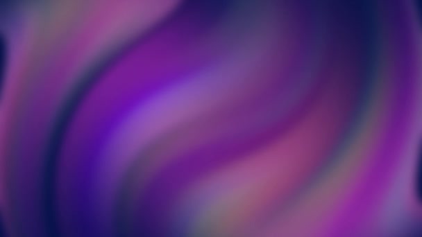 Astratto Liquido Viola Colore Gradiente Sfondo — Video Stock