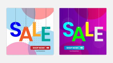 Eşsiz Düzenlenebilir Modern Sosyal Medya Şablonu - Sosyal medya için tanıtım web pankartı