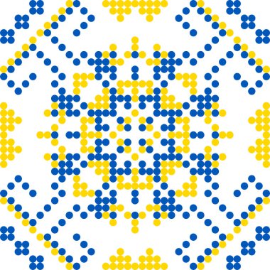 Ukrayna 'nın stil, kimlik, vyshyvanka, desenli giysiler, web siteleri, afişler için nakış