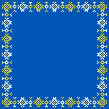 Ukrayna 'nın stil, kimlik, vyshyvanka, desenli giysiler, web siteleri, afişler için nakış