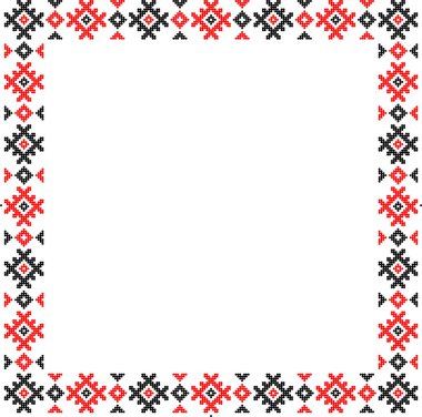 Ukrayna 'nın stil, kimlik, vyshyvanka, desenli giysiler, web siteleri, afişler için nakış