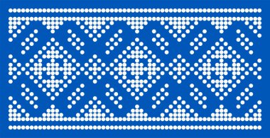 Etnik tarz, kimlik, vyshyvanka gibi Ukrayna süslemelerinin vektör illüstrasyonu, baskı giysileri, web siteleri, afişler için nakış.