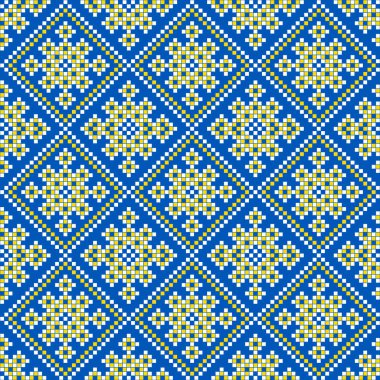 Etnik tarz, kimlik, vyshyvanka gibi Ukrayna süslemelerinin vektör illüstrasyonu, baskı giysileri, web siteleri, afişler için nakış. Arkaplan.