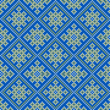 Etnik tarz, kimlik, vyshyvanka gibi Ukrayna süslemelerinin vektör illüstrasyonu, baskı giysileri, web siteleri, afişler için nakış. Arkaplan.