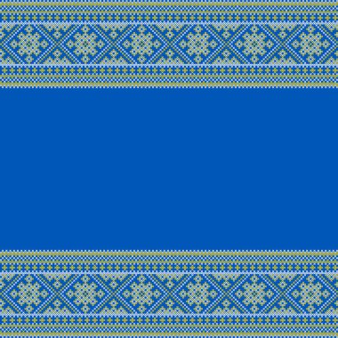 Etnik tarz, kimlik, vyshyvanka gibi Ukrayna süslemelerinin vektör illüstrasyonu, baskı giysileri, web siteleri, afişler için nakış. Arkaplan.