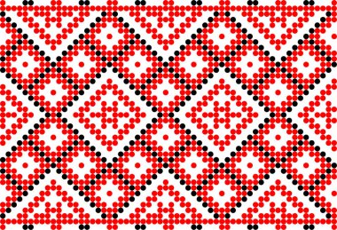 Etnik tarz, kimlik, vyshyvanka gibi Ukrayna süslemelerinin vektör illüstrasyonu, baskı giysileri, web siteleri, afişler için nakış. Geçmişi. Geometrik tasarım, sınır, kopyalama alanı, çerçeve