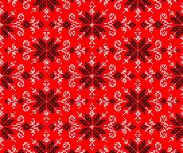 Etnik tarz, kimlik, vyshyvanka gibi kusursuz Ukrayna süsü desenleri, basılı kıyafetler, web siteleri, afişler, posterler için nakışlar. Vektör illüstrasyon arkaplanı