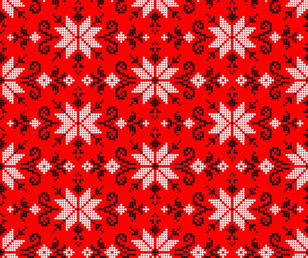 Etnik tarz, kimlik, vyshyvanka gibi kusursuz Ukrayna süsü desenleri, basılı kıyafetler, web siteleri, afişler, posterler için nakışlar. Vektör illüstrasyon arkaplanı