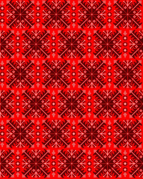Etnik tarz, kimlik, vyshyvanka gibi kusursuz Ukrayna süsü desenleri, basılı kıyafetler, web siteleri, afişler, posterler için nakışlar. Vektör illüstrasyon arkaplanı