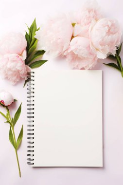 Boş günlüğü ve şakayık çiçeklerini açtı.