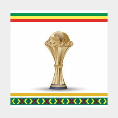 gold trophy vector design on white background. gold trophy trophy and flat trophy, sport icon clipart