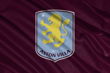 Pringsewu, lamba 11 Ocak 2025, İngiltere futbol ligi futbol kulübü Aston Villa 'ya yakın.