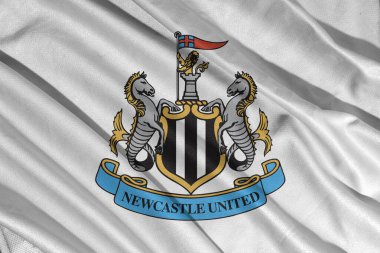 Pringsewu, lamba 11 Ocak 2025; Newcastle United futbol kulübü, İngiltere 'nin dalgalı kumaş dokusuna sahip futbol kulüplerinden biri.