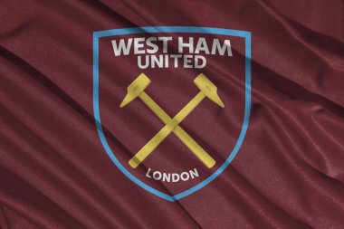 Pringsewu, lamba 11 Ocak 2025, İngiltere futbol ligi futbol takımlarından West Ham United 'a yakın çekim.