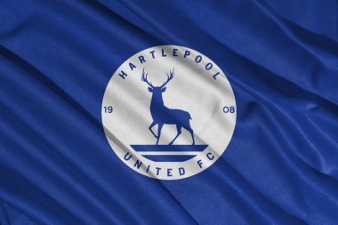 Pringsewu, Lampung; 21 Mayıs 2025; Hartlepool United Football Club National Football League System, 3d Illustration