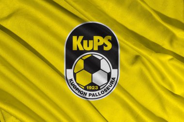 Pringsewu, Lampung; 10 Ağustos 2025; Finlandiya Veikkausliiga Ligi 'nden Kuopion Palloseura futbol takımı logosu