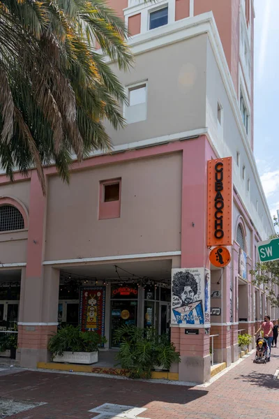 Miami Florida Agosto 2023 Cubaocho Sulla 8Th Street Calle Little — Foto Stock