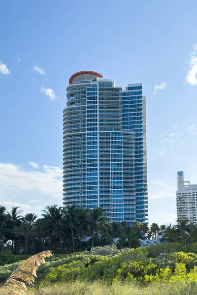 Miami Florida August 25Th 2023 Continuum South Beach Residential Skyscraper — Stock Photo, Image