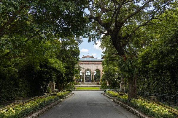 Miami Florida Agosto 2023 Museo Jardines Vizcaya Antigua Villa Finca —  Fotos de Stock