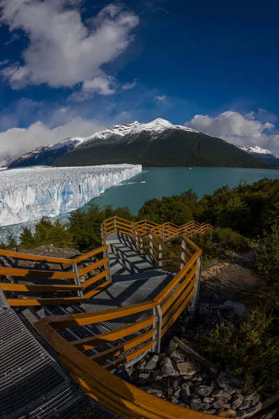 Perito Moreno Gleccser Los Glaciares Nemzeti Park Santa Cruz Tartomány — Stock Fotó